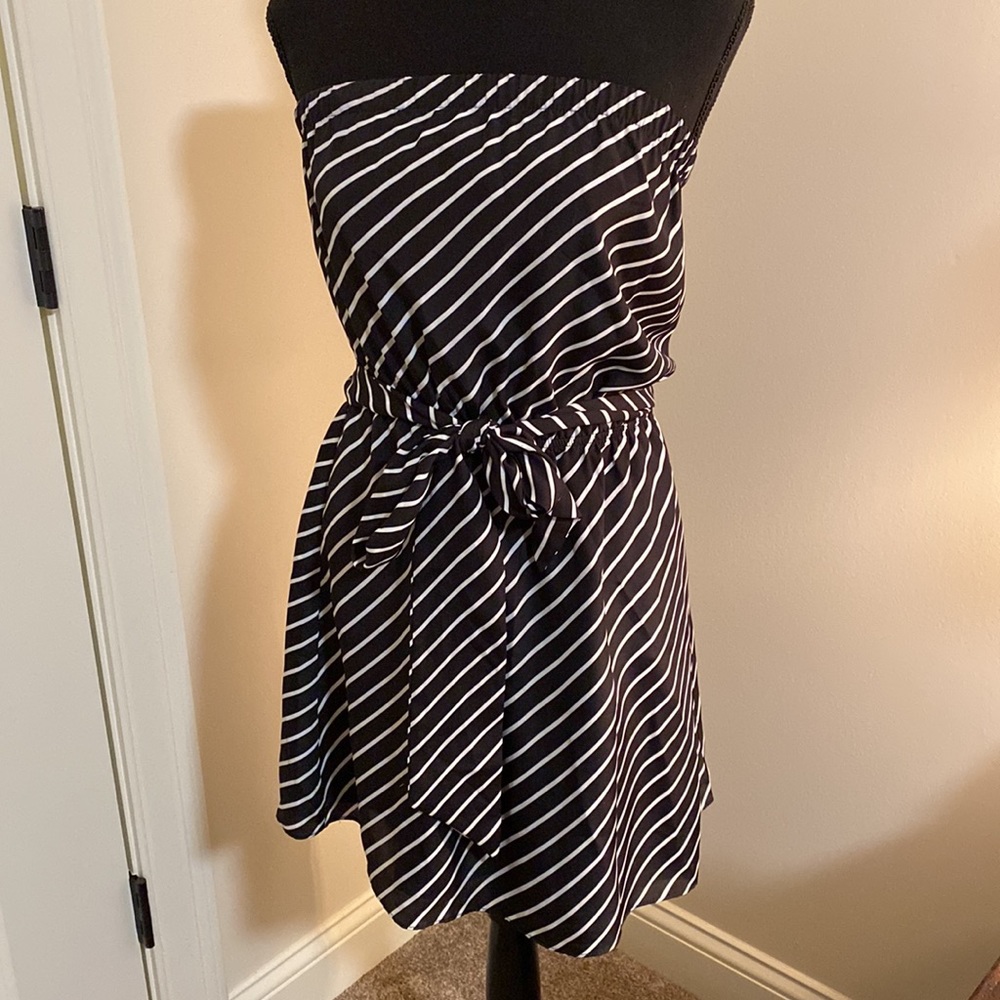 Express strapless dress